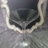 Lg. 10"  Martini Glass      $2.00