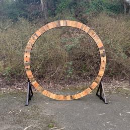 Two-Sided 94" Round Arch $80.00